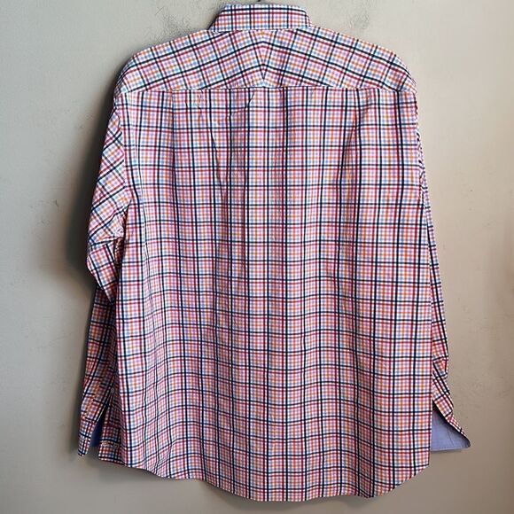 J. McLaughlin Checkered Mens Shirt L - Picture 5 of 6